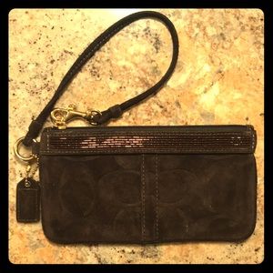 Coach wristlet